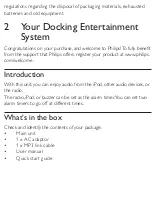 Preview for 5 page of Philips DCB210 User Manual