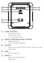 Предварительный просмотр 7 страницы Philips DCB210 User Manual