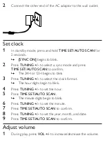 Preview for 11 page of Philips DCB210 User Manual