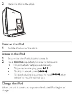 Preview for 13 page of Philips DCB210 User Manual