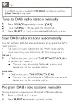 Preview for 15 page of Philips DCB210 User Manual