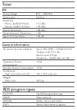 Preview for 22 page of Philips DCB210 User Manual