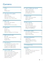 Preview for 3 page of Philips DCB2272 User Manual