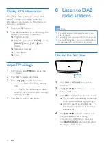 Preview for 16 page of Philips DCB2272 User Manual