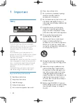 Preview for 3 page of Philips DCB3070 - User Manual