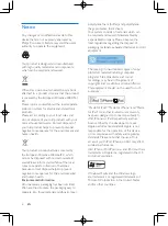 Preview for 5 page of Philips DCB3070 - User Manual