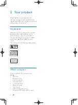 Preview for 7 page of Philips DCB3070 - User Manual