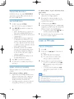 Preview for 17 page of Philips DCB3070 - User Manual