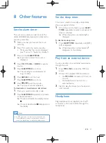 Preview for 20 page of Philips DCB3070 - User Manual