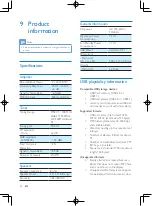 Preview for 21 page of Philips DCB3070 - User Manual