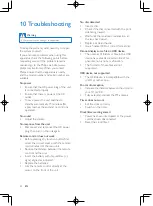 Preview for 23 page of Philips DCB3070 - User Manual