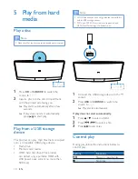 Предварительный просмотр 12 страницы Philips DCB3270 User Manual