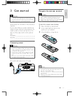 Preview for 11 page of Philips DCB852 User Manual