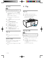 Preview for 12 page of Philips DCB852 User Manual