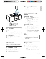 Preview for 13 page of Philips DCB852 User Manual