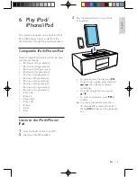 Preview for 15 page of Philips DCB852 User Manual