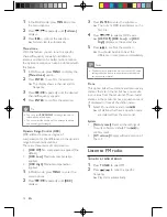 Preview for 18 page of Philips DCB852 User Manual