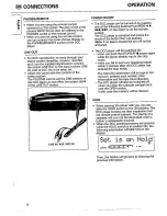 Preview for 8 page of Philips DCC 134 User Manual