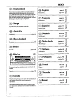 Предварительный просмотр 2 страницы Philips DCC 175 User Manual