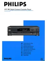 Предварительный просмотр 1 страницы Philips DCC 300 User Manual