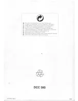 Preview for 17 page of Philips DCC 380 Lnstructions For Use