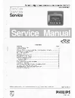 Preview for 1 page of Philips DCC170/00 Service Manual