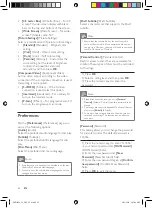 Preview for 21 page of Philips DCD3020/58 User Manual