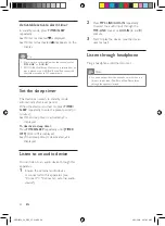 Preview for 23 page of Philips DCD3020/58 User Manual