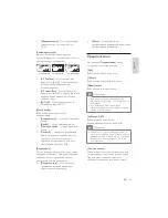 Предварительный просмотр 30 страницы Philips DCD3020 User Manual