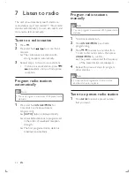 Preview for 23 page of Philips DCD322 User Manual