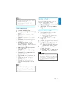 Предварительный просмотр 21 страницы Philips DCD7010 User Manual