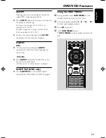 Предварительный просмотр 29 страницы Philips DCD778 User Manual