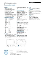 Preview for 3 page of Philips DCM105 (Slovakian) Specifications