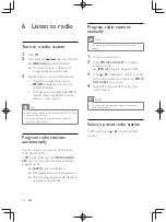 Preview for 15 page of Philips DCM1070 User Manual