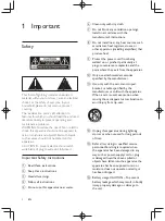 Предварительный просмотр 3 страницы Philips DCM1075 User Manual