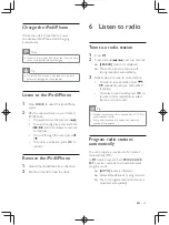 Предварительный просмотр 14 страницы Philips DCM1075 User Manual