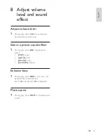 Preview for 19 page of Philips DCM109 User Manual