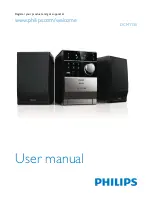 Philips DCM1130 User Manual preview