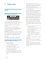 Preview for 3 page of Philips DCM1130 User Manual