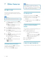 Preview for 17 page of Philips DCM1130 User Manual