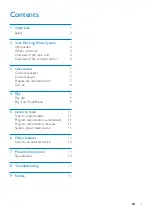 Preview for 3 page of Philips DCM129 User Manual