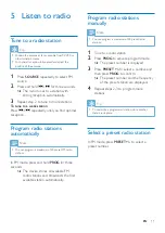 Preview for 13 page of Philips DCM129 User Manual