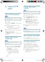 Preview for 15 page of Philips DCM2025 User Manual