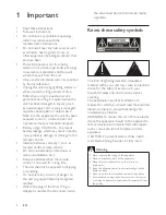 Preview for 3 page of Philips DCM2060 User Manual