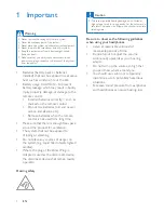 Preview for 3 page of Philips DCM2068 User Manual