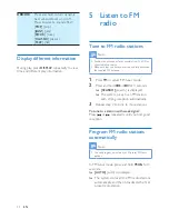 Preview for 11 page of Philips DCM2068 User Manual