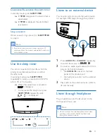 Preview for 17 page of Philips DCM2260 User Manual