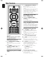 Предварительный просмотр 16 страницы Philips DCM230 User Manual