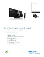 Preview for 1 page of Philips DCM276 Brochure