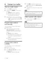 Preview for 13 page of Philips DCM276 User Manual